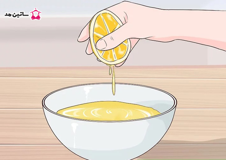 آب لیمو برای پاک کردن لکه از روی سوتین